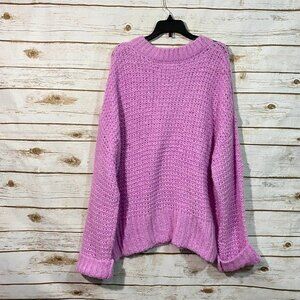 Chelsea.28 Women's Lilac Color Long Sleeve Pullover Sweater Size S